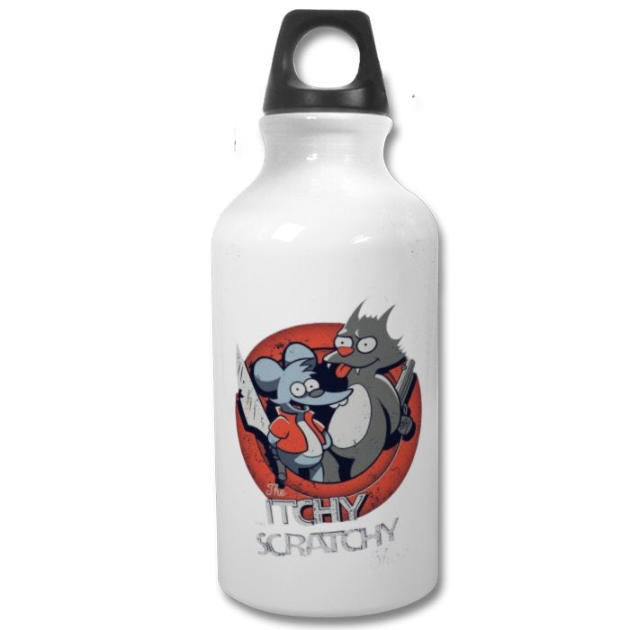 The Simpsons - The Itchy & Scratchy Show Water Bottle