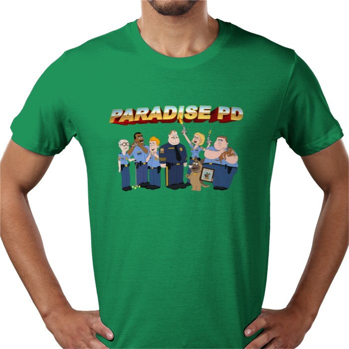 Paradise PD Character Crew T-Shirt