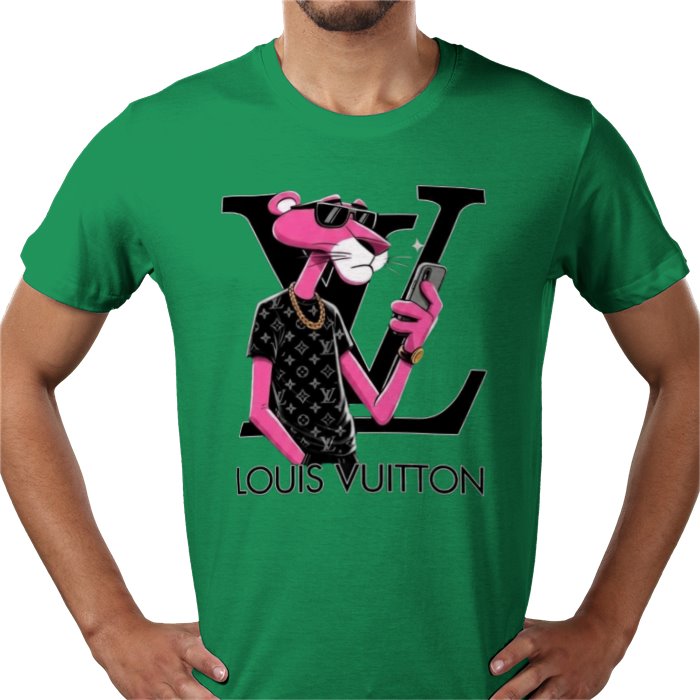 Pink Panther x Louis Vuitton Parody T-Shirt