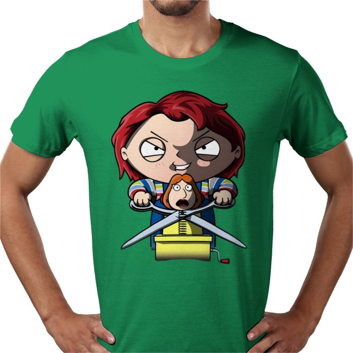 Family Guy x Chucky Parody T-Shirt