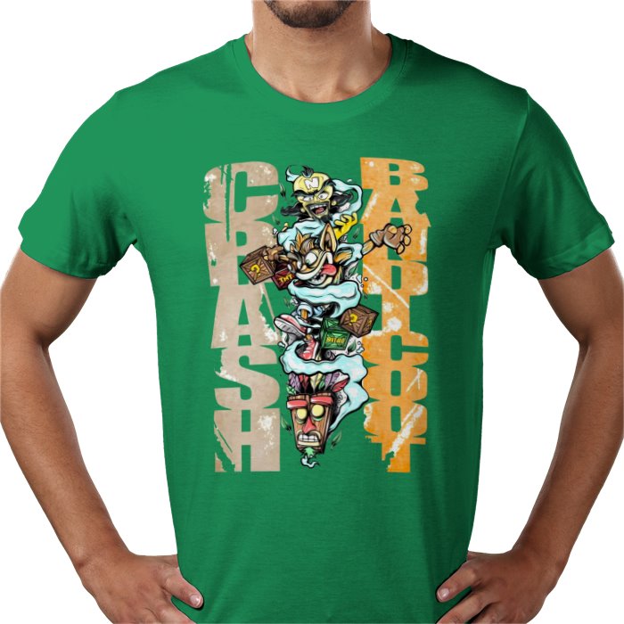 Crash Bandicoot Theme T-Shirt