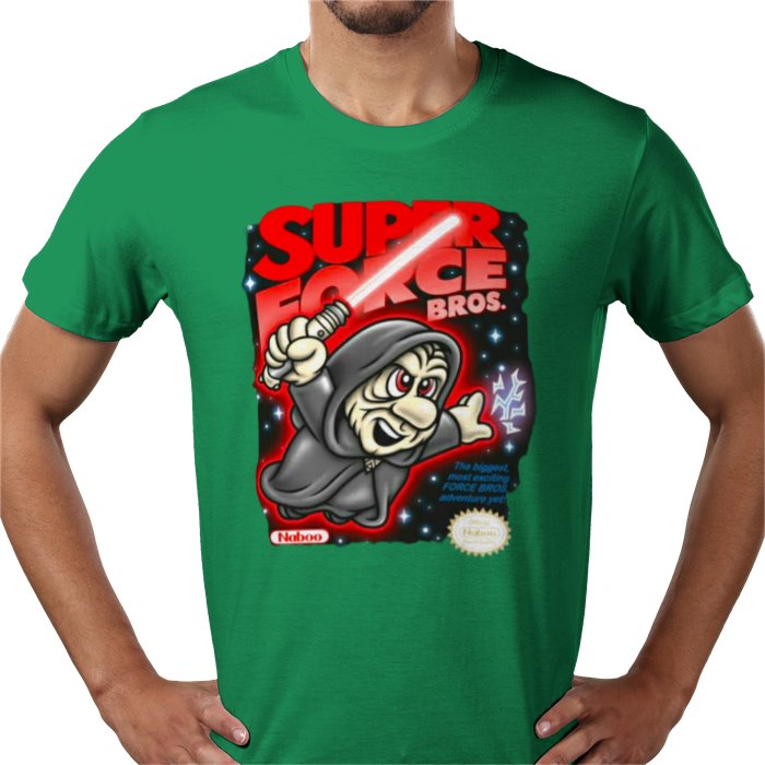 Star Wars x Super Mario Bro's - Super Force Bros T-shirt