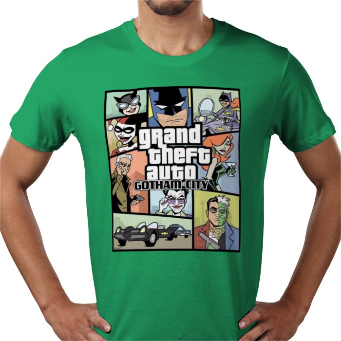 Batman The Animated Series x Grand Theft Auto - Grand Theft Auto Gotham T-shirt