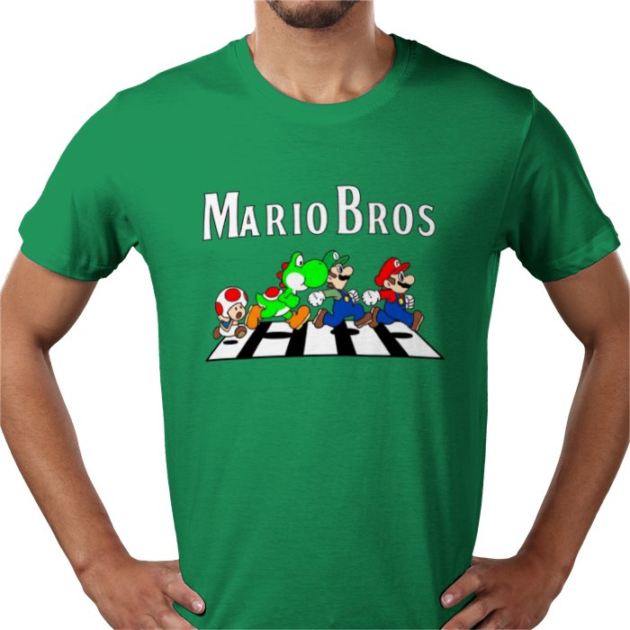 Super Mario Bros x The Beatles — Abbey Road Bros T-Shirt