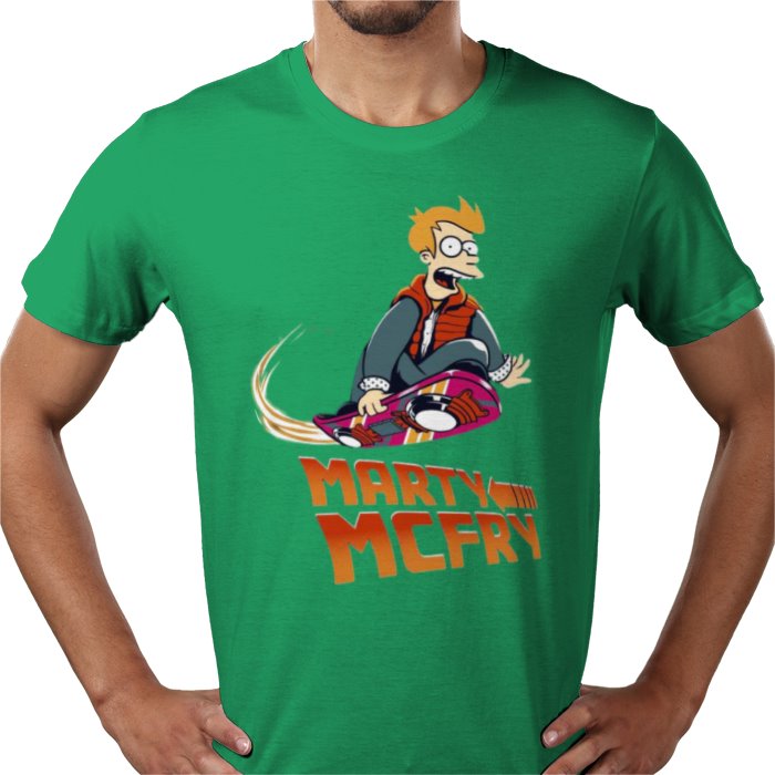 Futurama x Back To The Future - Marty McFry T-shirt