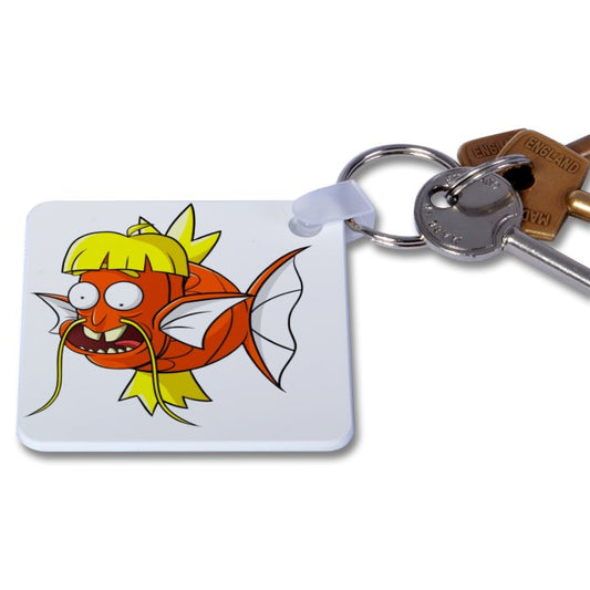 Rick & Morty x Pokémon - Magikarp Keyring