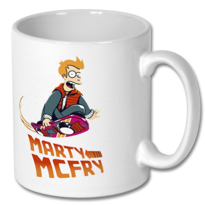 Futurama x Back To The Future - Marty McFry Mug