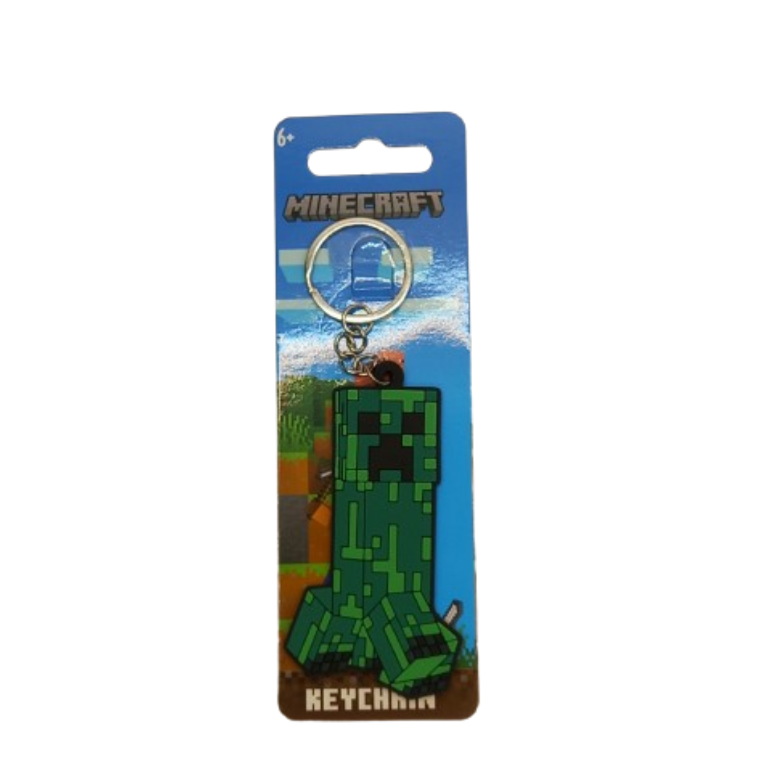 Minecraft v6 Rubber Keychain – Camden CustomZ
