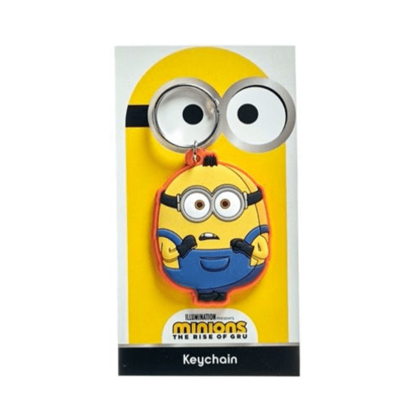 Minions V3 Rubber Keychain