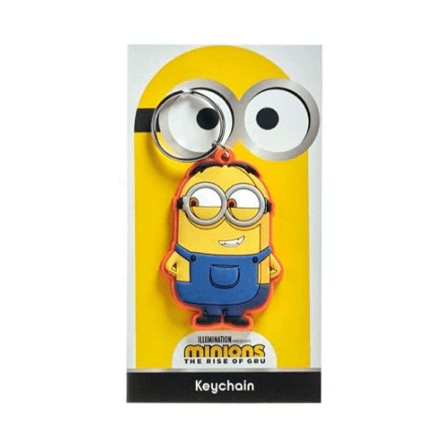 Minions V4 Rubber Keychain