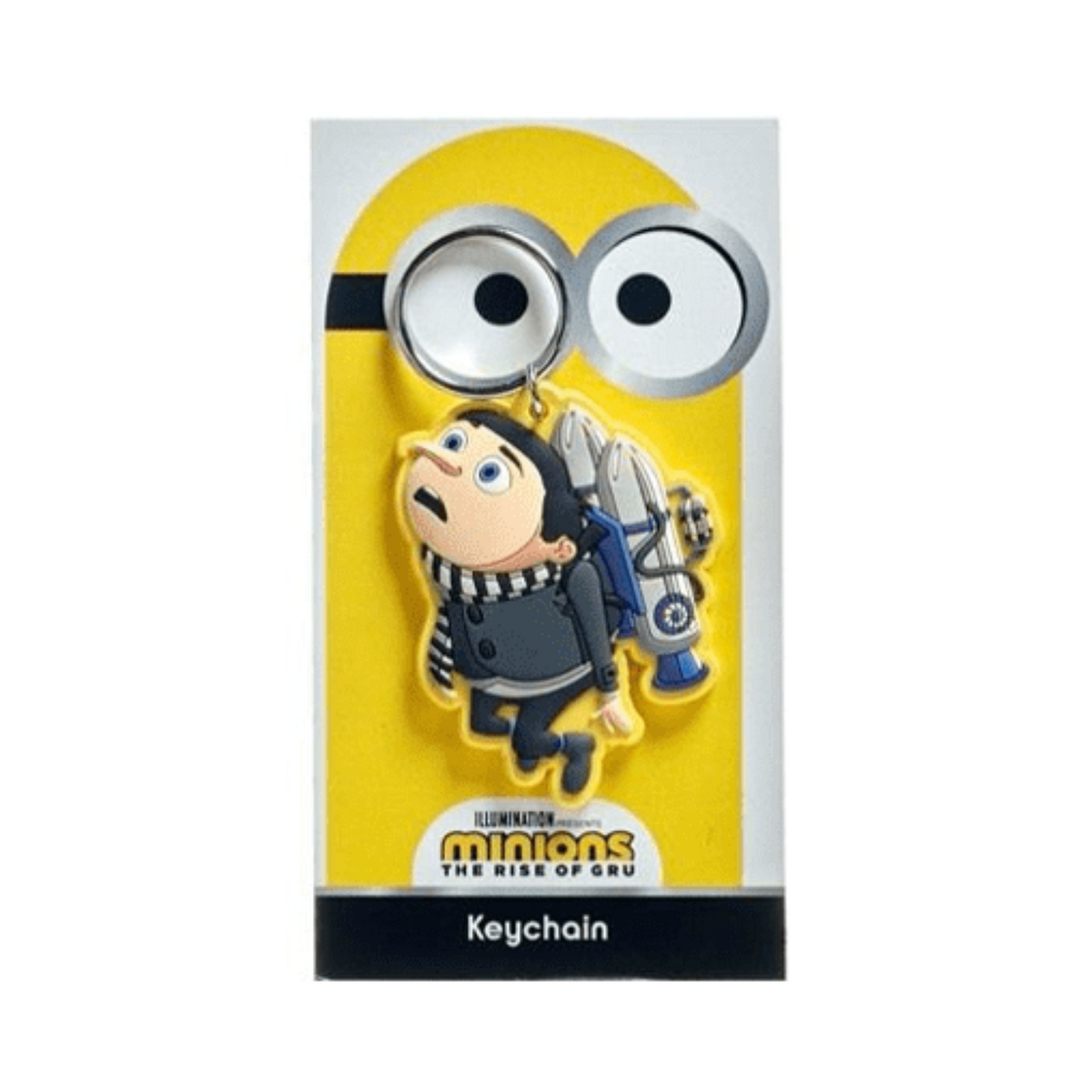 Minions V5 Rubber Keychain