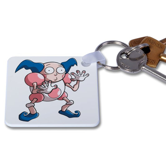 Rick & Morty x Pokémon - Mr Mime Keyring