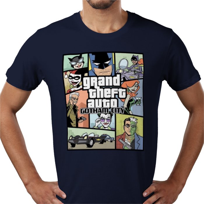 Batman The Animated Series x Grand Theft Auto - Grand Theft Auto Gotham T-shirt
