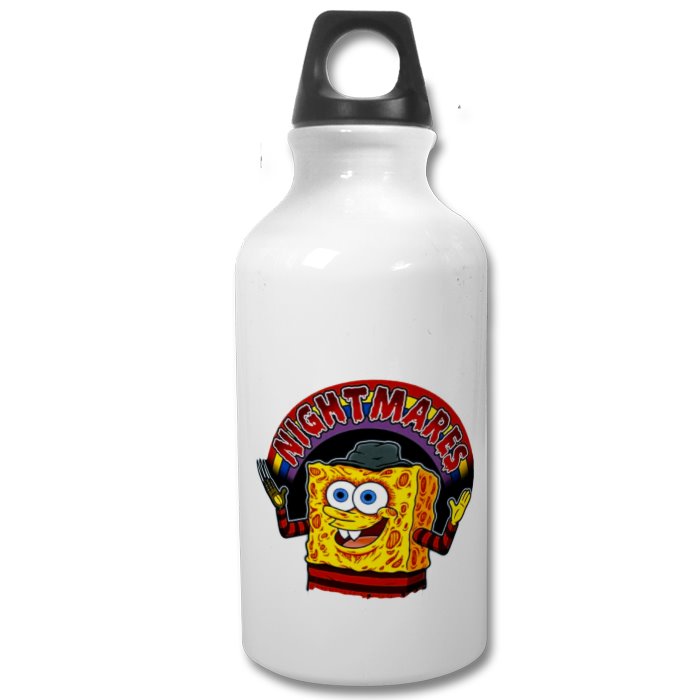 SpongeBob SquarePants & A Nightmare On Elm Street - Nightmares Water Bottle