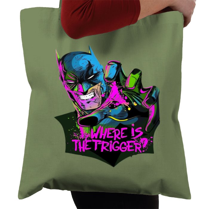 Batman - Where Is The Trigger Tote Bag