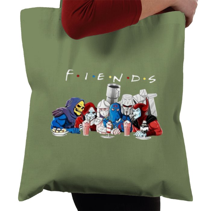 Cartoon Mashup & F.R.I.E.N.D.S - The F.I.E.N.D.S Tote Bag