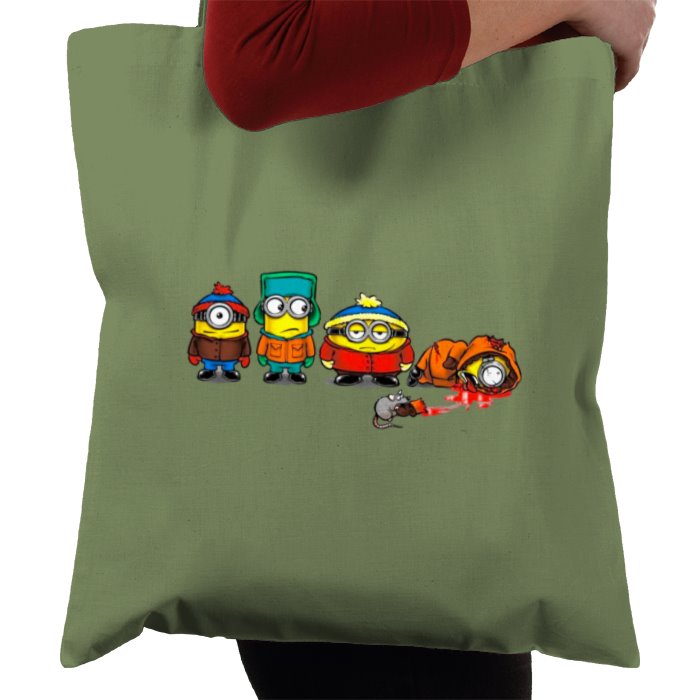 Minions & South Park - Oh My God! They Killed Kevin Tote Bag