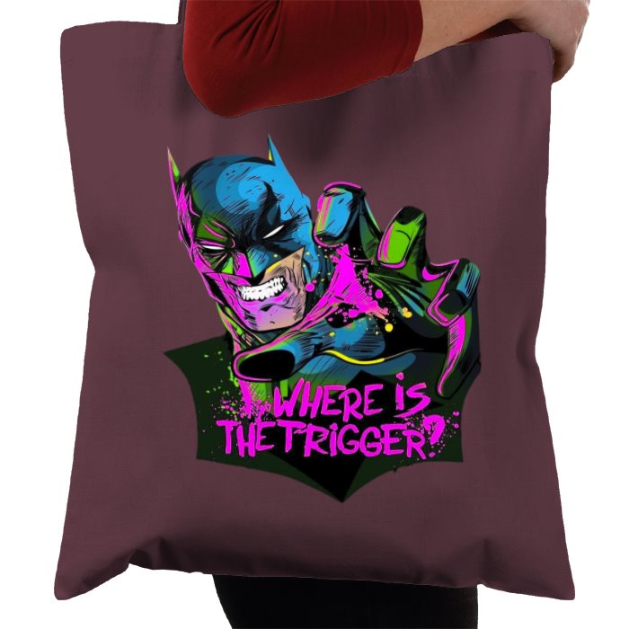 Batman - Where Is The Trigger Tote Bag