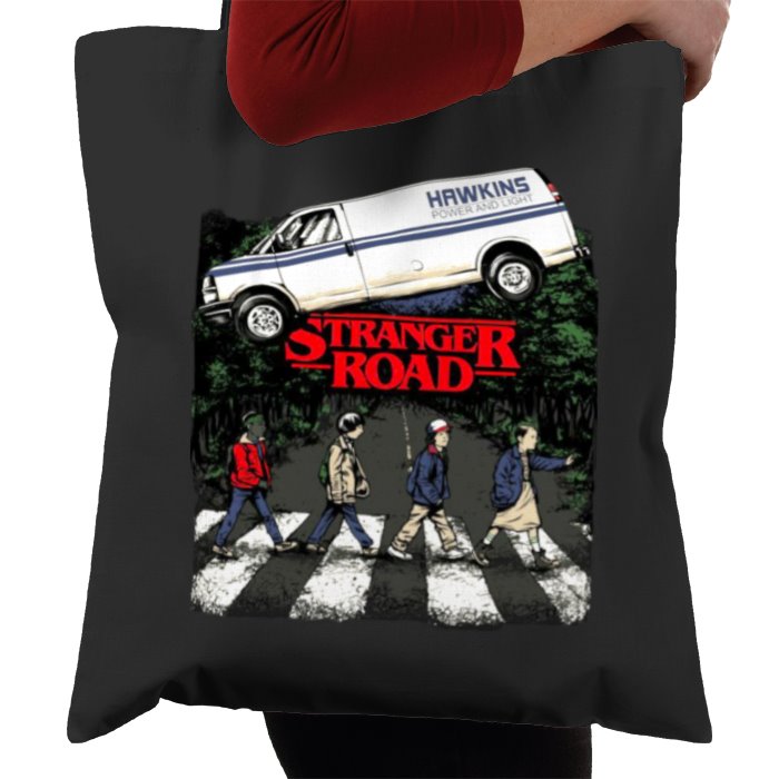 Stranger Things & The Beatles - Abbey Road Tote Bag