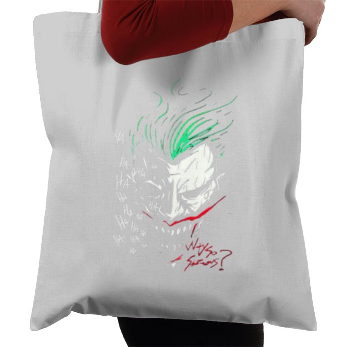 Batman - Joker's Why So Serious Tote Bag