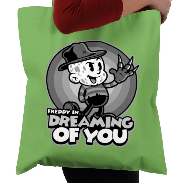 Looney Tunes & A Nightmare On Elm Street - Dreaming Of You Tote Bag