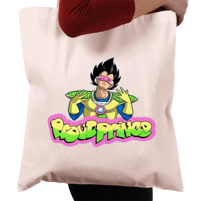 Dragonball Z & The Fresh Prince Of Bel Air - Proud Prince Tote Bag