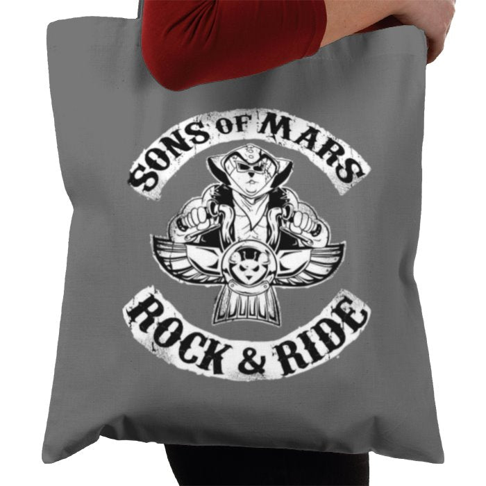 Biker Mice From Mars & Sons Of Anarchy - Sons Of Mars Tote Bag