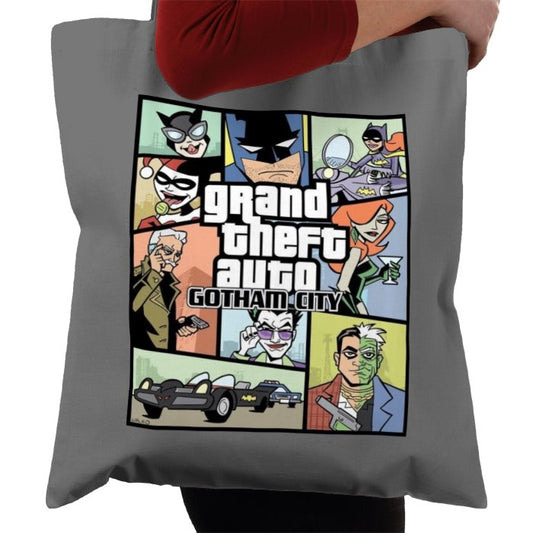 Batman x Grand Theft Auto - Grand Theft Auto Gotham Tote Bag