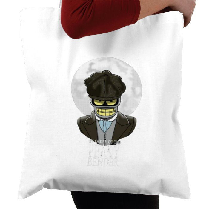 Futurama & Peaky Blinders - Peaky Benders Tote Bag