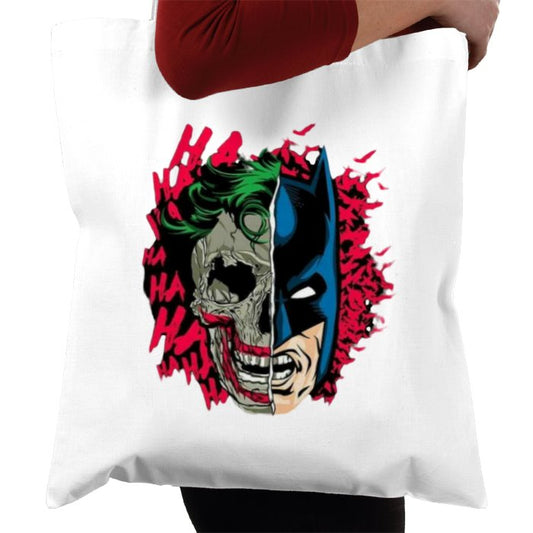 Batman - 2 Faces Of Gotham Tote Bag