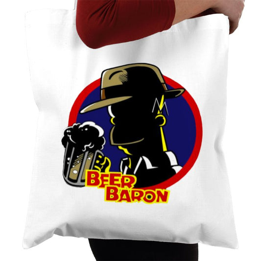 The Simpsons & Dick Tracey - Beer Baron Tote Bag