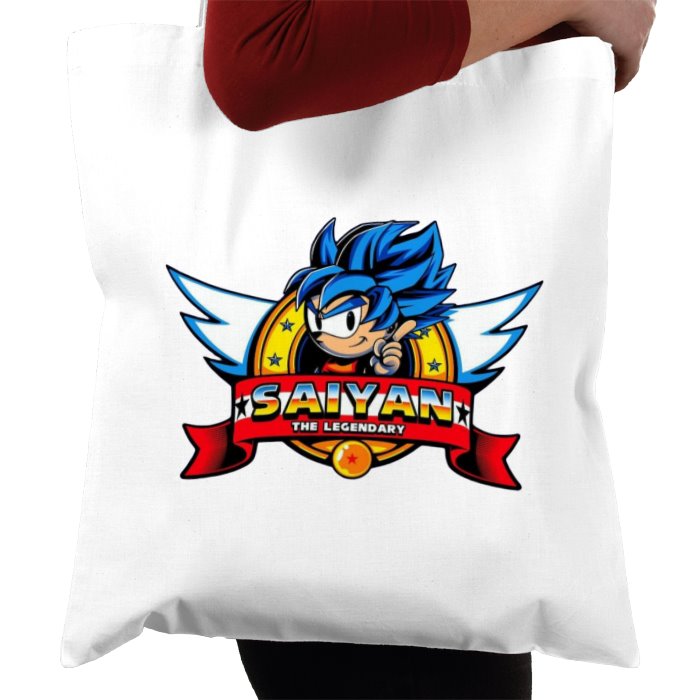 Sonic & Dragonball Z - Sonic The Saiyan Tote Bag