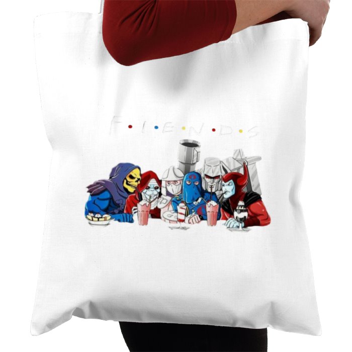 Cartoon Mashup & F.R.I.E.N.D.S - The F.I.E.N.D.S Tote Bag