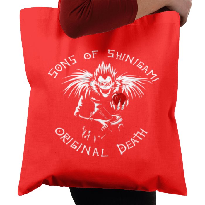 Death Note & Sons Of Anarchy - Sons Of Shinigami Tote Bag