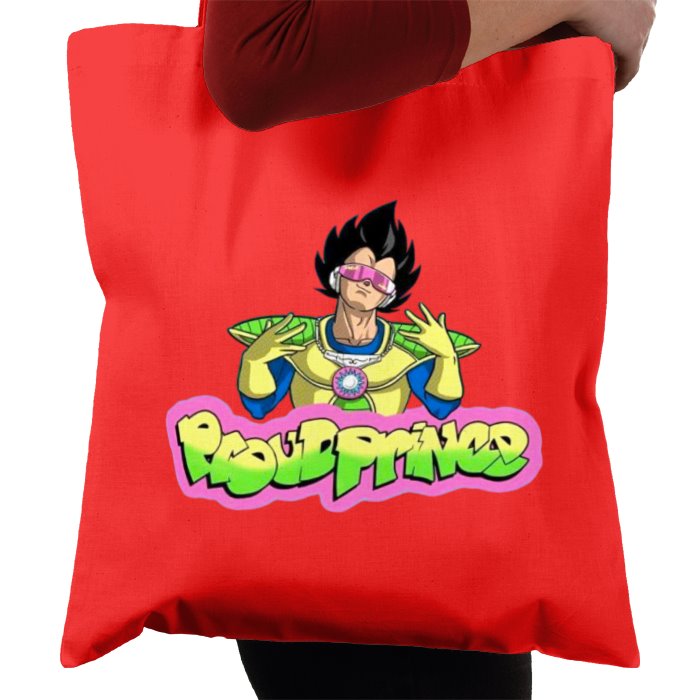 Dragonball Z & The Fresh Prince Of Bel Air - Proud Prince Tote Bag