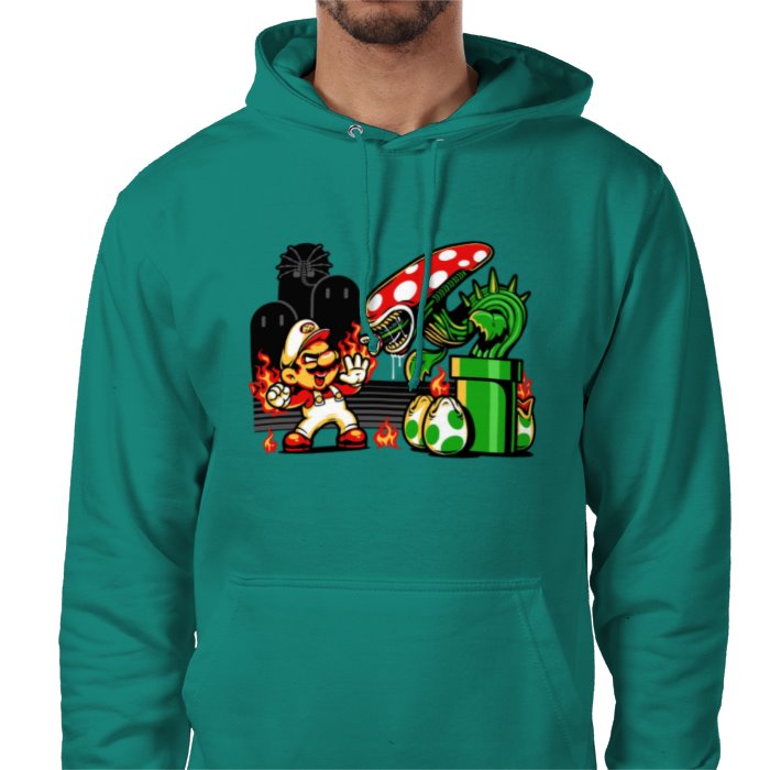 Super Mario Bro's & Alien - Mario Vs Alien Value Hoodie