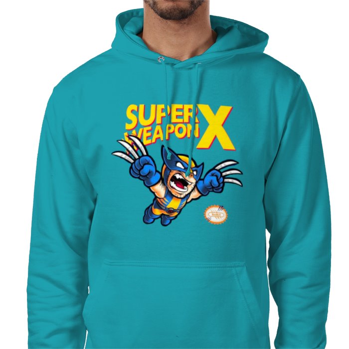 Super Mario Bro's & Wolverine - Super Weapon X Value Hoodie