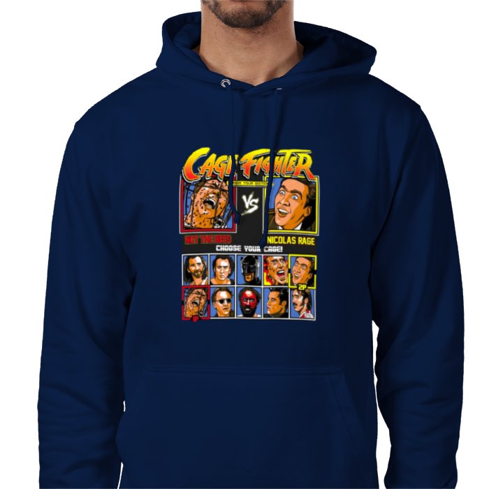 Nicholas Cage & Street Fighter - Cage Fighter Value Hoodie