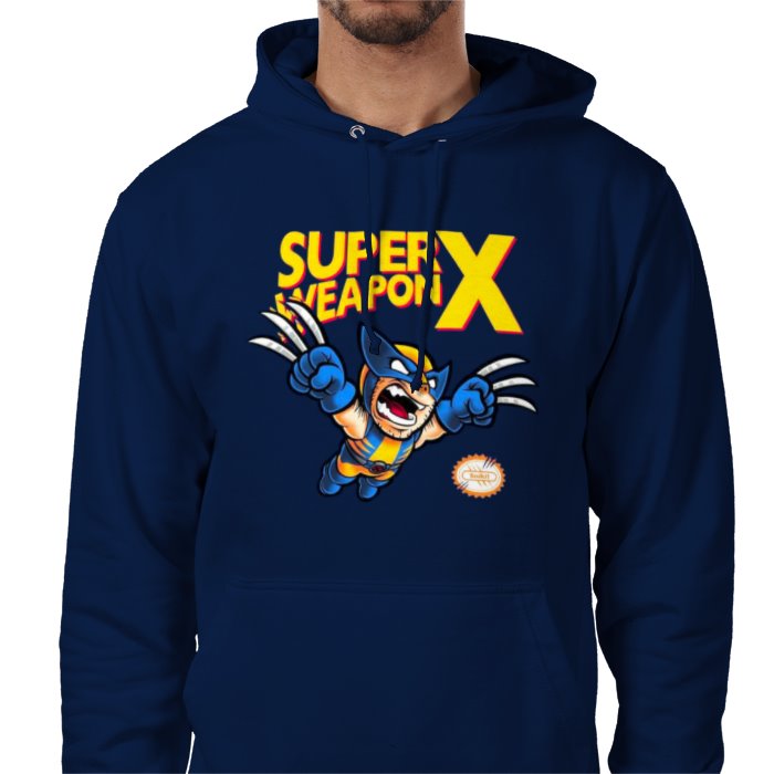 Super Mario Bro's & Wolverine - Super Weapon X Value Hoodie