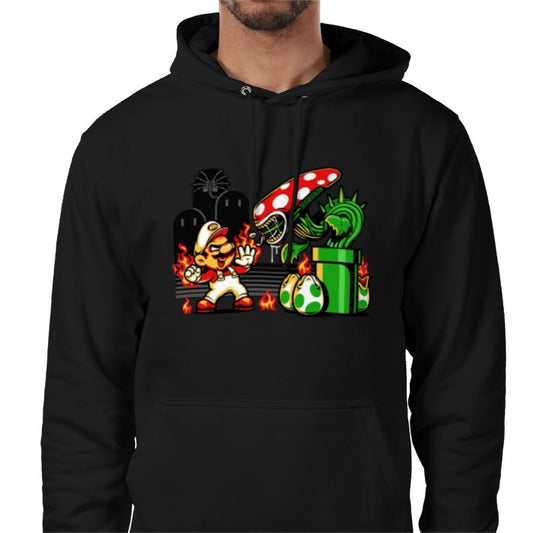 Super Mario Bro's & Alien - Mario Vs Alien Value Hoodie