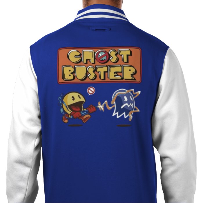 Pacman & Ghostbusters - Ghost Buster Varsity Jacket