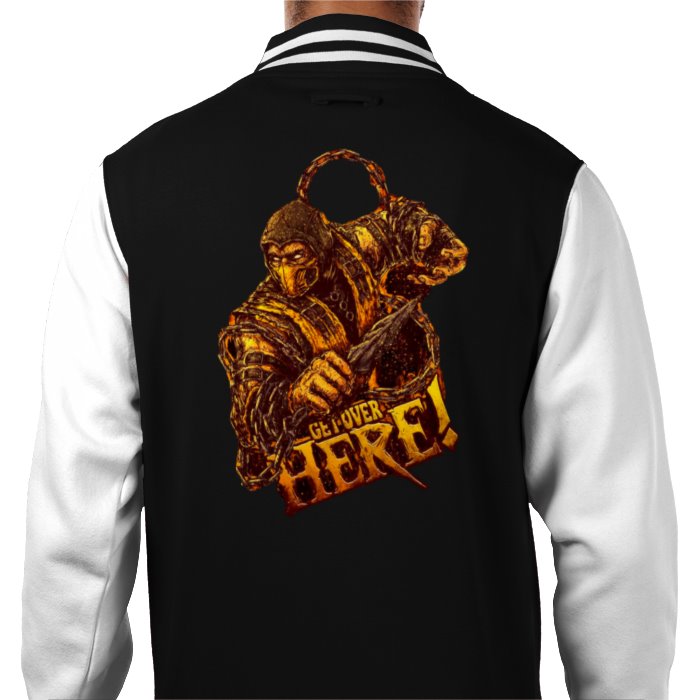 Mortal Kombat - Get Over Here V2 Varsity Jacket