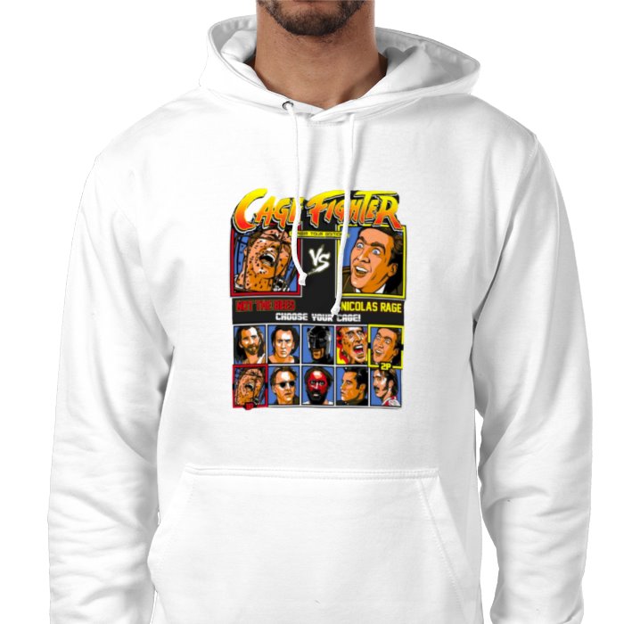 Nicholas Cage & Street Fighter - Cage Fighter Value Hoodie