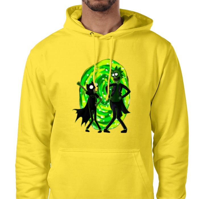 Rick & Morty & Batman - Portal Pose Value Hoodie