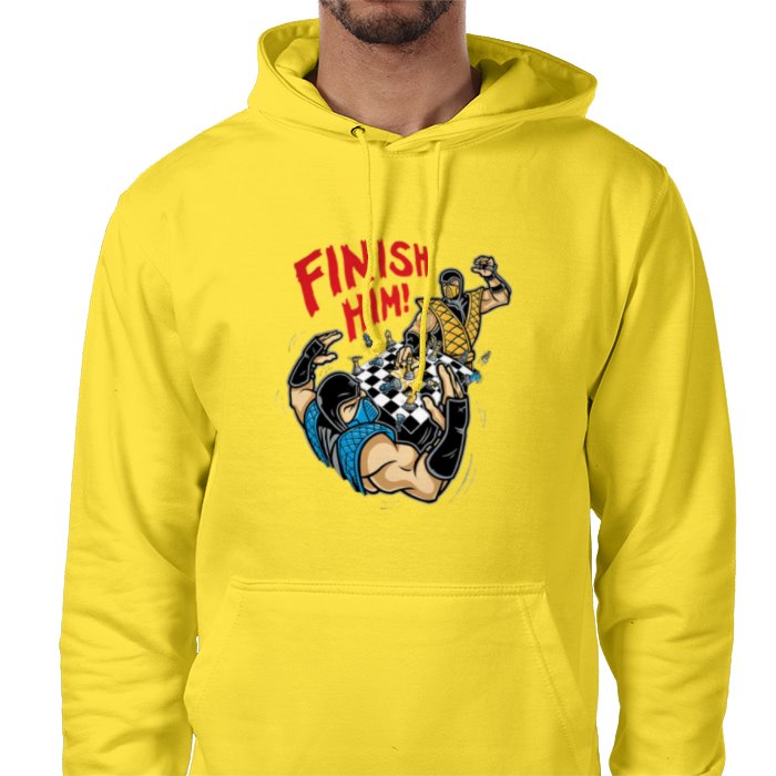 Mortal Kombat - Finish Him Chess Value Hoodie