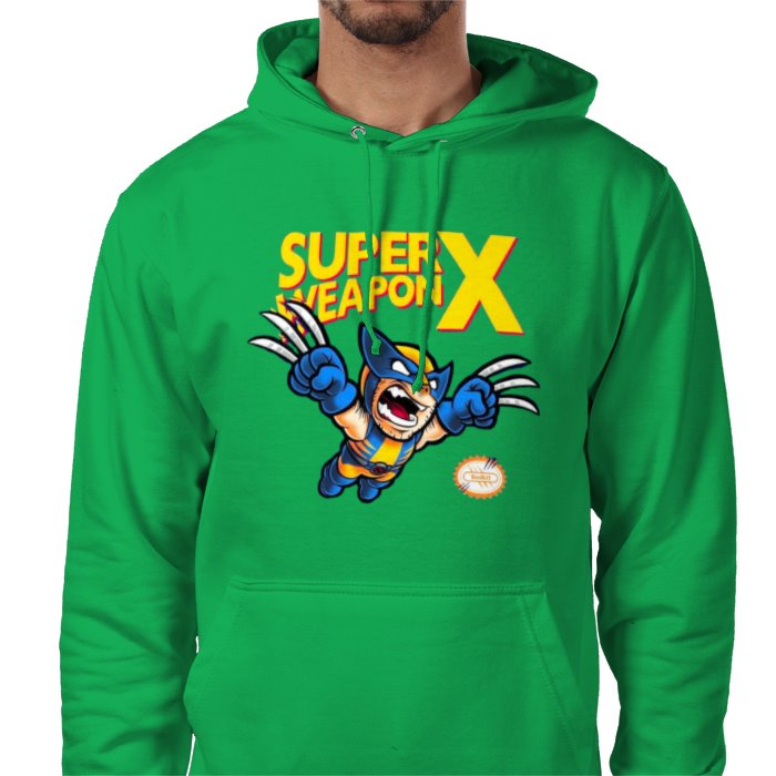 Super Mario Bro's & Wolverine - Super Weapon X Value Hoodie