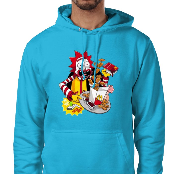 Rick & Morty & Mc Donald's - Rick Mc Donald Value Hoodie