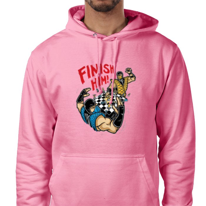 Mortal Kombat - Finish Him Chess Value Hoodie