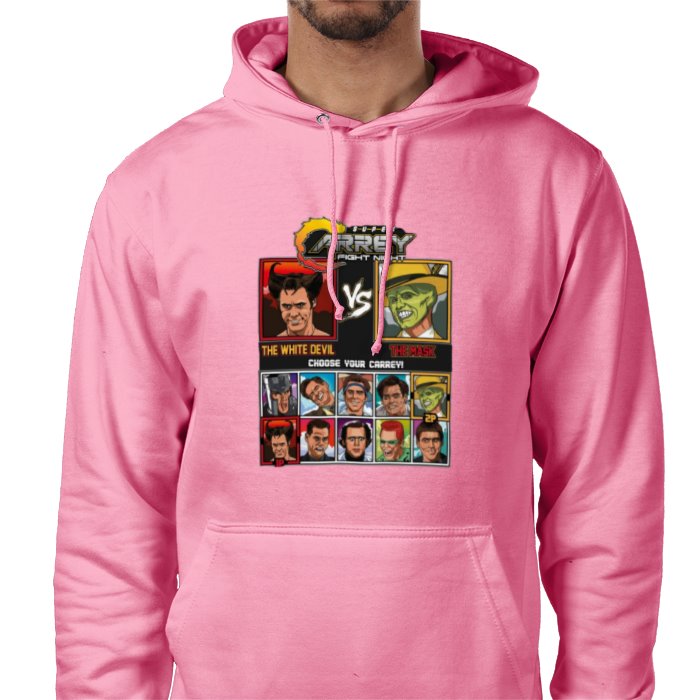 Jim Carrey & Fight Night & Street Fighter - Super Carrey Fight Night Value Hoodie