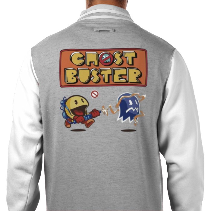 Pacman & Ghostbusters - Ghost Buster Varsity Jacket